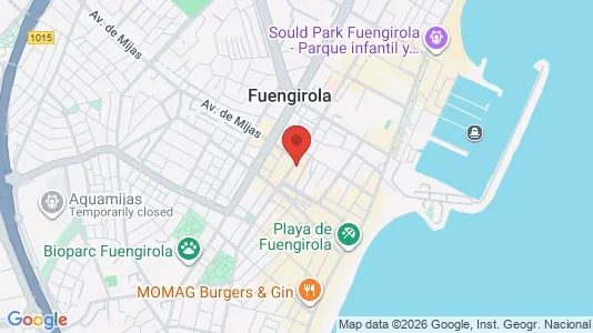 Apartments for rent i Fuengirola - kort over placeringen