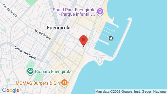 Apartments for rent i Fuengirola - kort over placeringen