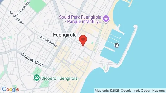 Apartments for rent i Fuengirola - kort over placeringen
