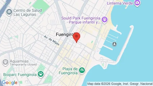 Apartments for rent i Fuengirola - kort over placeringen