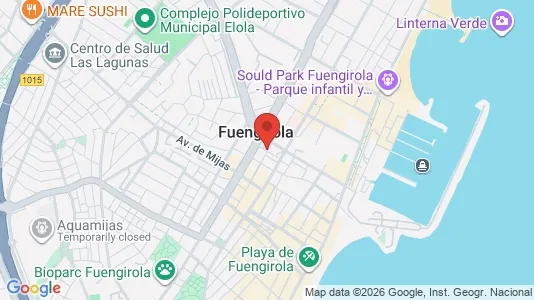 Apartments for rent i Fuengirola - kort over placeringen