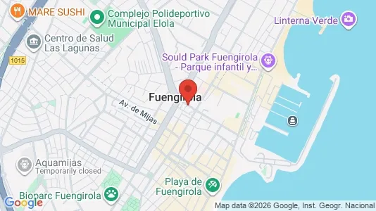 Apartments for rent i Fuengirola - kort over placeringen