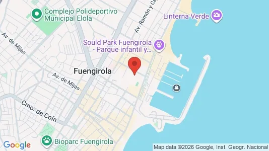 Apartments for rent i Fuengirola - kort over placeringen
