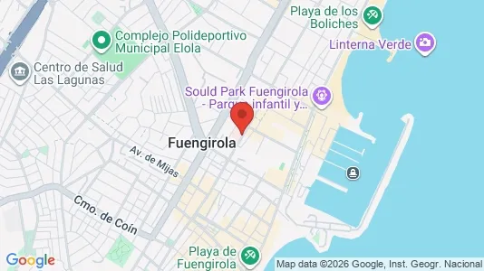 Apartments for rent i Fuengirola - kort over placeringen