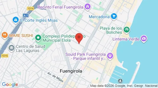 Apartments for rent i Fuengirola - kort over placeringen