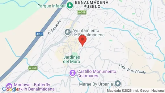 Apartments for rent i Benalmádena - kort over placeringen