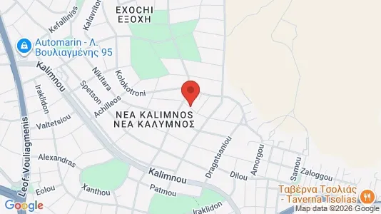 Apartments for rent i Glyfada - kort over placeringen