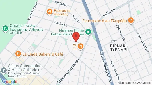 Apartments for rent i Glyfada - kort over placeringen