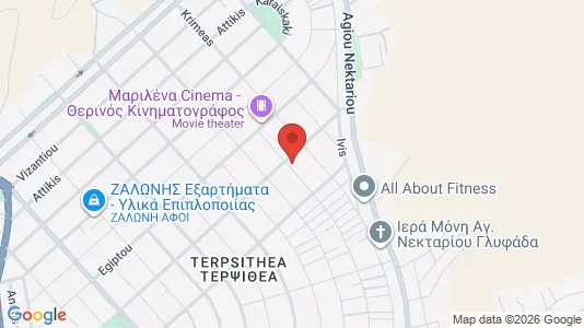 Apartments for rent i Elliniko-Argyroupoli - kort over placeringen