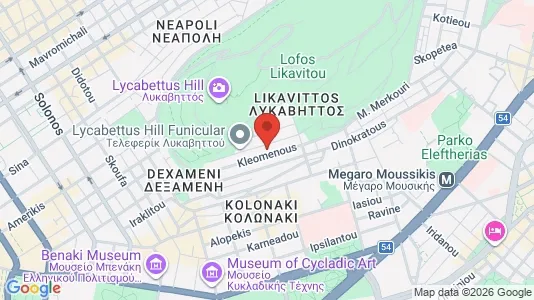 Apartments for rent i Athens Ampelokipoi - kort over placeringen