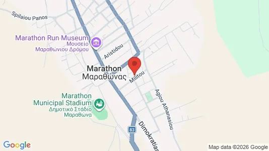 Apartments for rent i Marathon - kort over placeringen