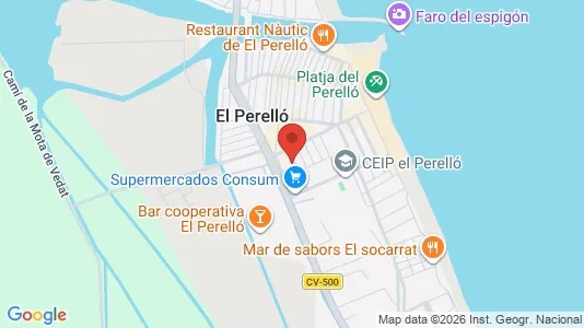 Apartments for rent i Sueca - kort over placeringen