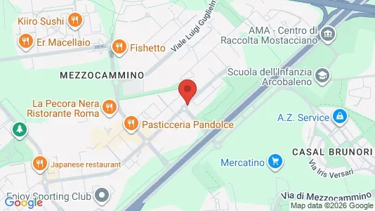 Apartments for rent i Roma Municipio IX – EUR - kort over placeringen
