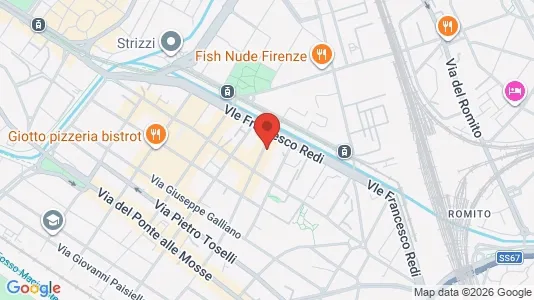 Rooms for rent i Florence - kort over placeringen