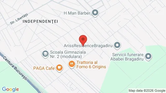 Apartments for rent i Bragadiru - kort over placeringen