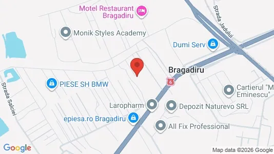 Apartments for rent i Bragadiru - kort over placeringen