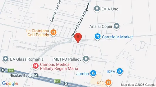 Apartments for rent i Roşia - kort over placeringen