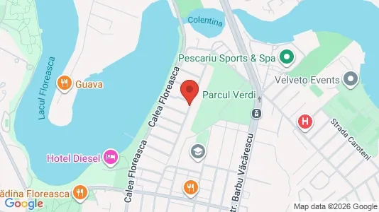 Apartments for rent i Voluntari - kort over placeringen