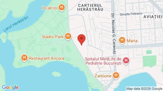 Apartments for rent i Voluntari - kort over placeringen