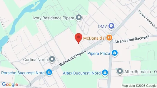 Apartments for rent i Voluntari - kort over placeringen