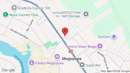 Apartments for rent i Buftea - kort over placeringen