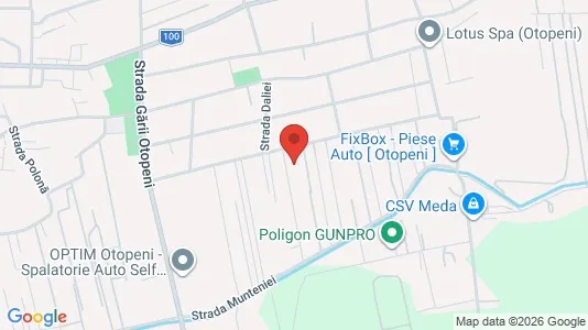 Apartments for rent i Otopeni - kort over placeringen
