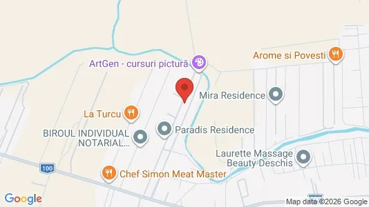 Apartments for rent i Tunari - kort over placeringen