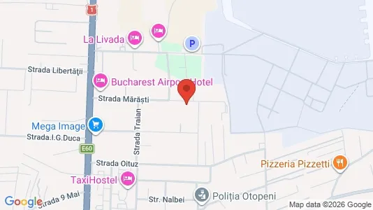 Apartments for rent i Otopeni - kort over placeringen