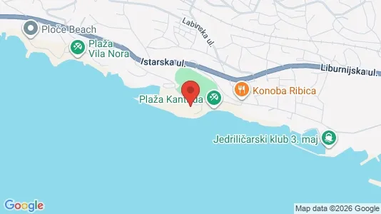 Apartments for rent i Rijeka - kort over placeringen