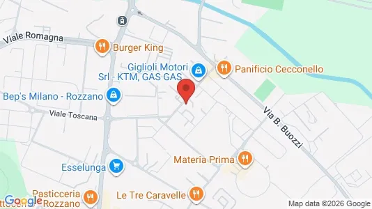 Apartments for rent i Rozzano - kort over placeringen