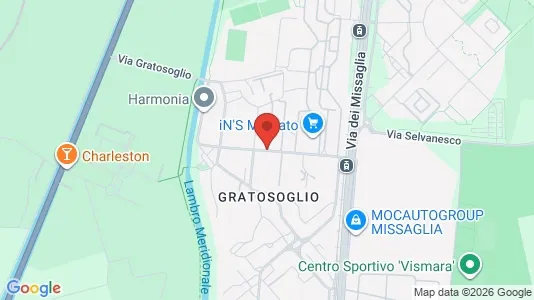 Rooms for rent i Milano Zona 5 - Vigentino, Chiaravalle, Gratosoglio - kort over placeringen