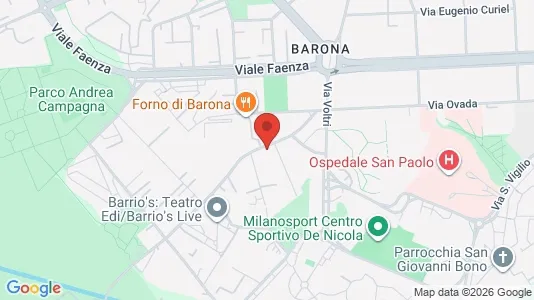 Apartments for rent i Milano Zona 5 - Vigentino, Chiaravalle, Gratosoglio - kort over placeringen