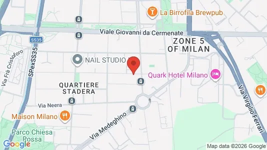 Apartments for rent i Milano Zona 5 - Vigentino, Chiaravalle, Gratosoglio - kort over placeringen