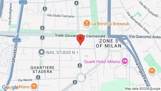 Apartments for rent i Milano Zona 5 - Vigentino, Chiaravalle, Gratosoglio - kort over placeringen