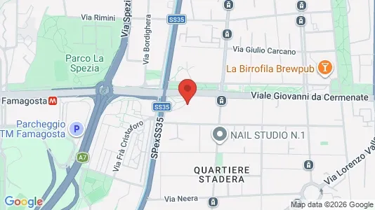 Apartments for rent i Milano Zona 5 - Vigentino, Chiaravalle, Gratosoglio - kort over placeringen