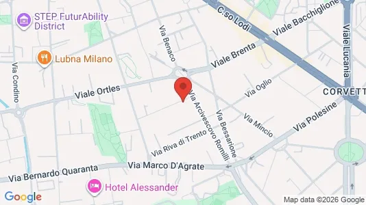 Rooms for rent i Milano Zona 5 - Vigentino, Chiaravalle, Gratosoglio - kort over placeringen