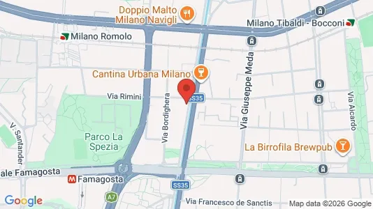Apartments for rent i Milano Zona 5 - Vigentino, Chiaravalle, Gratosoglio - kort over placeringen