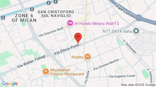 Apartments for rent i Milano Zona 6 - Barona, Lorenteggio - kort over placeringen