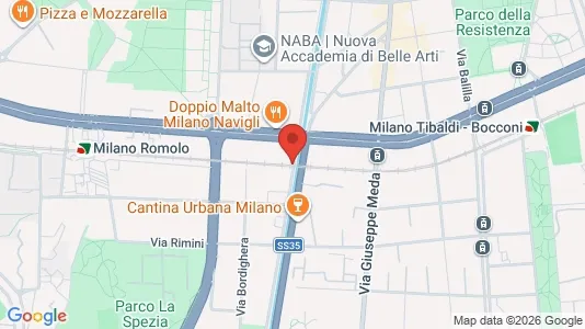 Rooms for rent i Milano Zona 6 - Barona, Lorenteggio - kort over placeringen