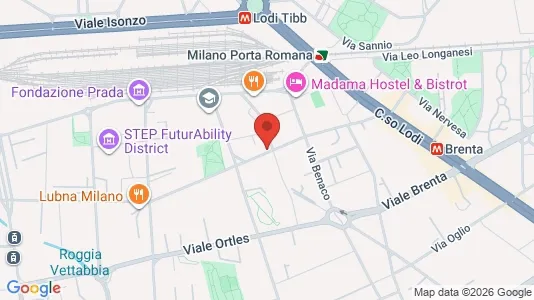 Apartments for rent i Milano Zona 5 - Vigentino, Chiaravalle, Gratosoglio - kort over placeringen