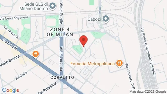 Apartments for rent i Milano Zona 5 - Vigentino, Chiaravalle, Gratosoglio - kort over placeringen