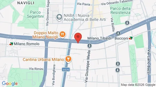 Rooms for rent i Milano Zona 5 - Vigentino, Chiaravalle, Gratosoglio - kort over placeringen