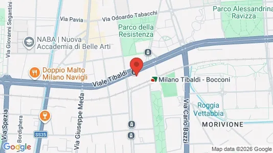 Rooms for rent i Milano Zona 5 - Vigentino, Chiaravalle, Gratosoglio - kort over placeringen