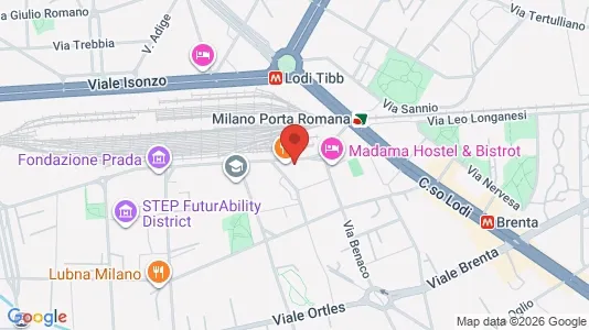 Apartments for rent i Milano Zona 5 - Vigentino, Chiaravalle, Gratosoglio - kort over placeringen
