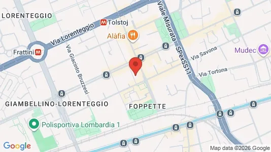 Apartments for rent i Milano Zona 6 - Barona, Lorenteggio - kort over placeringen