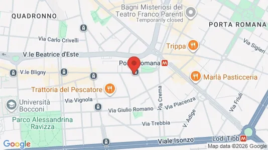 Apartments for rent i Milano Zona 4 - Vittoria, Forlanini - kort over placeringen