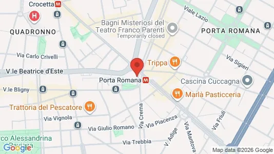 Apartments for rent i Milano Zona 4 - Vittoria, Forlanini - kort over placeringen
