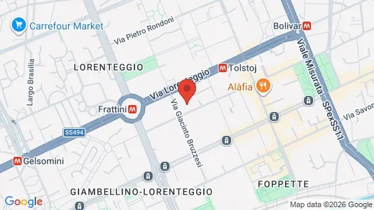 Apartments for rent i Milano Zona 6 - Barona, Lorenteggio - kort over placeringen