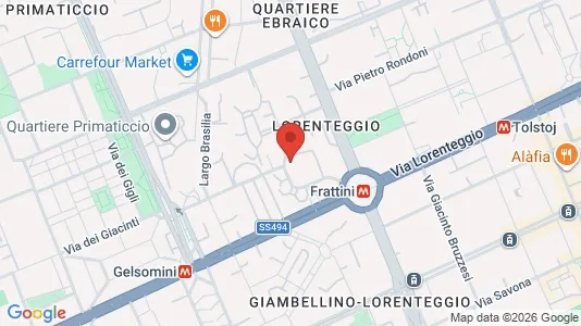 Rooms for rent i Milano Zona 6 - Barona, Lorenteggio - kort over placeringen
