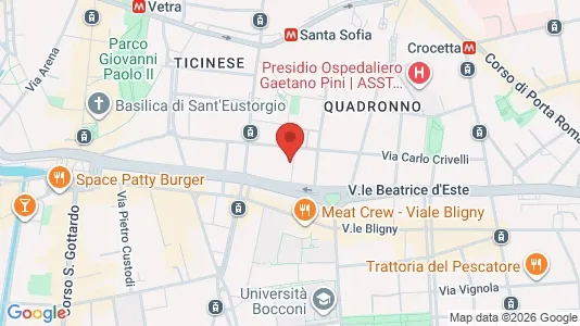 Apartments for rent i Milano Zona 1 - Centro storico - kort over placeringen